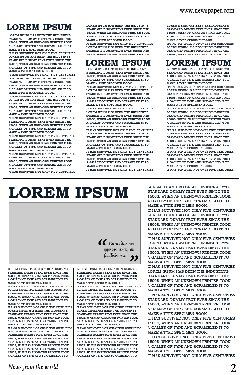 Newspaper Mockup 2