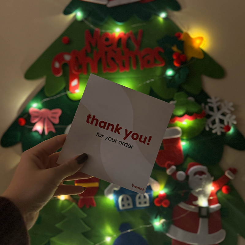 Felt Christmas Tree Children's DIY