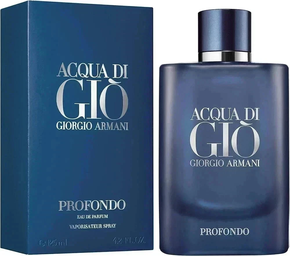 Acqua Di Gio Profondo Giorgio Armani EDP 4.2oz-125mL Free Shipping