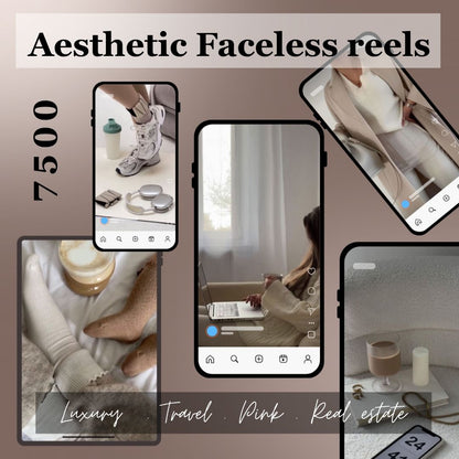 Instagram Reels Faceless 7500 Video | PLR & MRR Included |