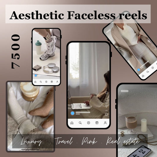 Instagram Reels Faceless 7500 Video | PLR & MRR Included |