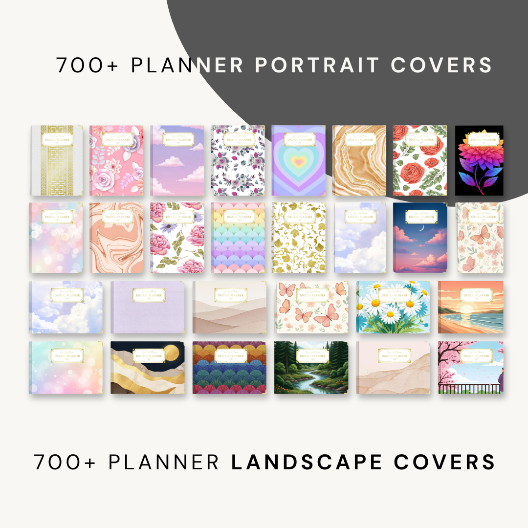 All-in-One Digital Planner, Goodnotes | PLR & MRR Included |