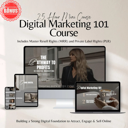 100 Digital Products + Custom Built Store