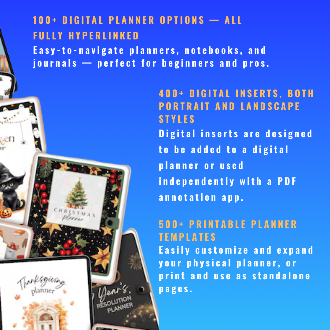 100 Digital Products + Custom Built Store