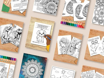 25,000+ Coloring Pages | PLR & MRR Included |