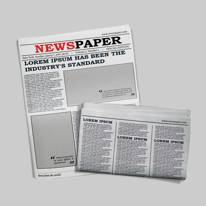Newspaper Mockup 2