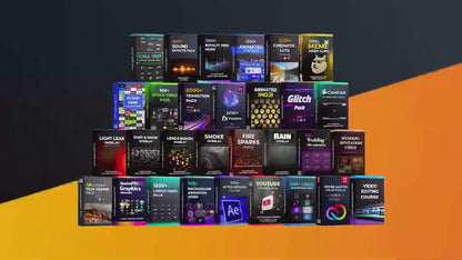 All-in-One Video Editing Assets Bundle Pack | PLR/MRR Resell Rights