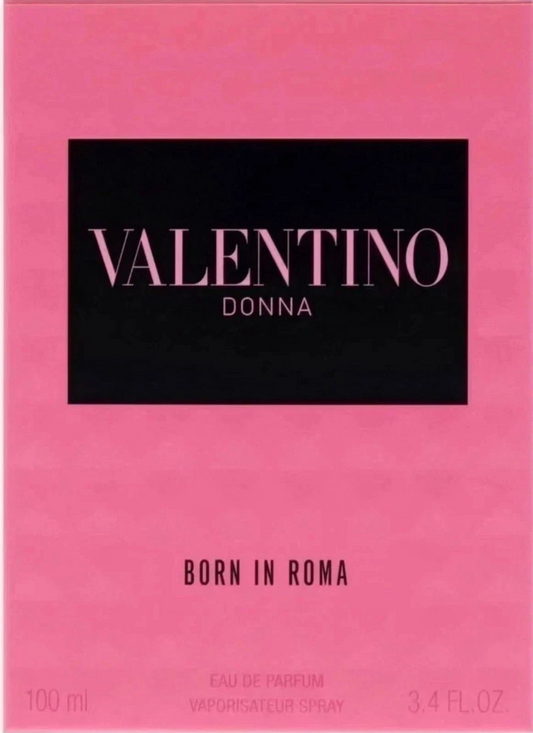 Valentino Donna Born In Roma Perfume 3.4oz.EDP Spray, for Women New - Sealed Box