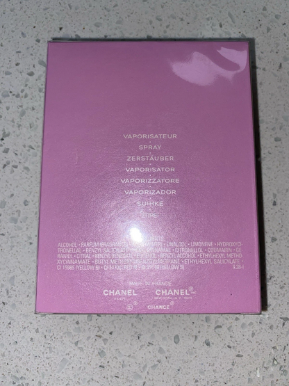 CHANEL Chance 3.4oz. Women's Eau De Toilette Spray
